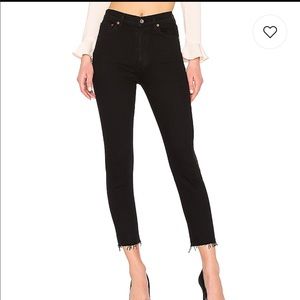 Agolde Nico Black sz 25 color Raven